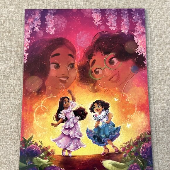 Disney Parks WonderGround 2023 Yesenia Moises Encanto Sisters 5x7" Postcard - Picture 3 of 4